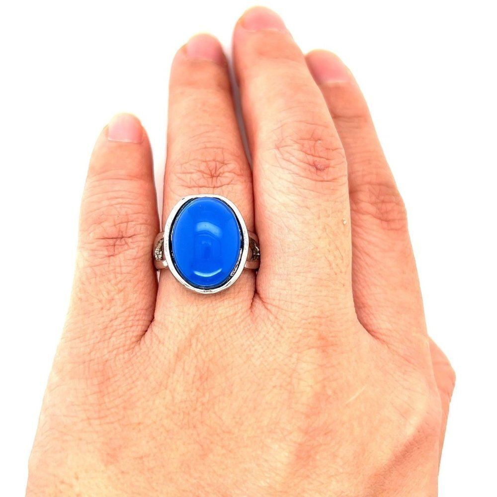 Blue Stone Ring - Picture 5 of 7
